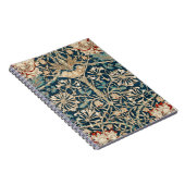 Carnet William Morris Antique Honeysuckle Floral (Côté Droit)