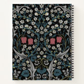 Carnet William Morris Blackthorn Floral Art Nouveau (Dos)