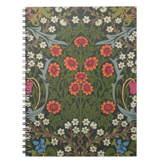 Carnet William Morris Blackthorn Garden Flower Classic (Devant)