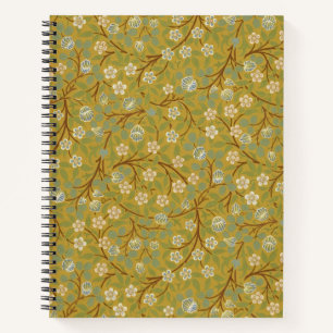 Carnet William Morris Clover Art floral vintage