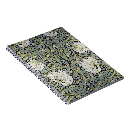 Carnet William Morris - conception de papier peint de (Côté Droit)
