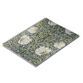 Carnet William Morris - conception de papier peint de (Côté gauche)