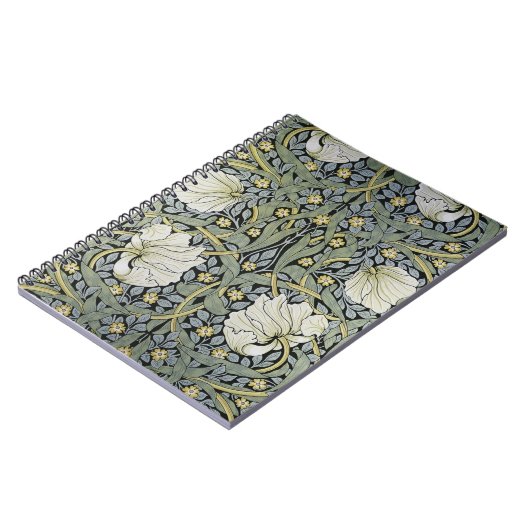 Carnet William Morris - conception de papier peint de (Côté gauche)