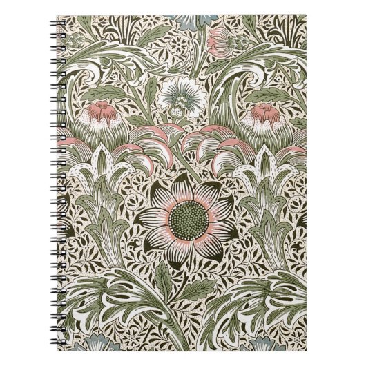 Carnet William Morris Corncockle (Devant)