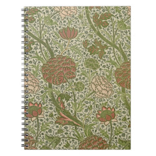 Carnet William Morris Cray Fleur de Sage Floral Botanique