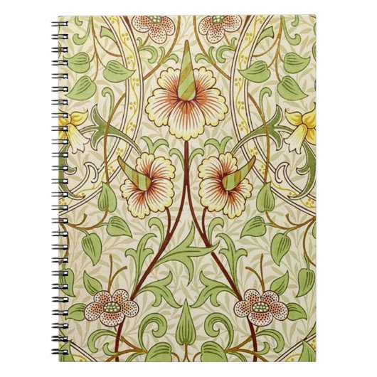 Carnet William Morris Daffodil Fond d'écran classique (Devant)