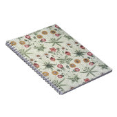 Carnet William Morris Daisy Floral Fond d'écran Motif (Côté Droit)