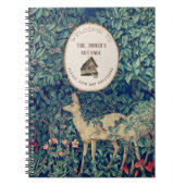 Carnet William Morris Deer & Cabine Bienvenue (Devant)