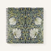 Carnet William Morris - Design Motif Pimpernel (Devant)