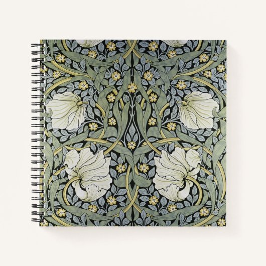 Carnet William Morris - Design Motif Pimpernel (Devant)