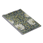 Carnet William Morris - Design Motif Pimpernel (Côté Droit)
