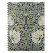 Carnet William Morris - Design Motif Pimpernel (Devant)