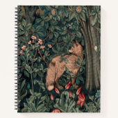 Carnet William Morris Faune sauvage Fox (Devant)