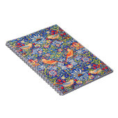 Carnet William Morris Fraise voleur célèbre tableau (Côté Droit)