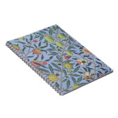 Carnet William Morris Fruit grenade bleu ornement (Côté Droit)