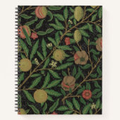 Carnet William Morris grenade classique fruits (Devant)
