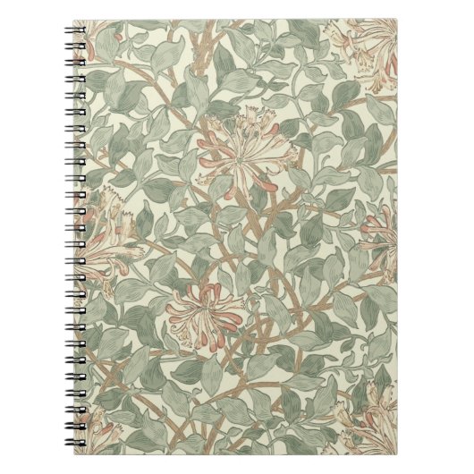Carnet William Morris Honeysuckle Fond d'écran (Devant)
