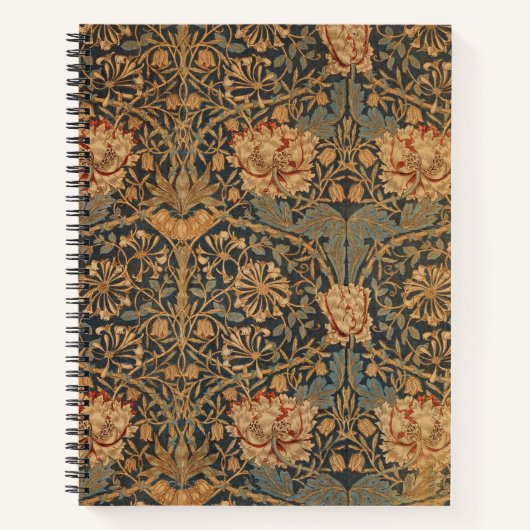 Carnet William Morris Honeysuckle Rich Wallpaper (Devant)