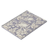 Carnet William Morris Horn Poppy Classic Floral (Côté gauche)
