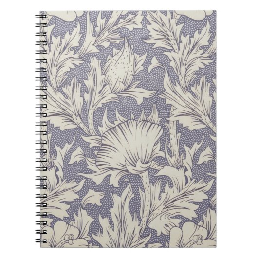 Carnet William Morris Horn Poppy Classic Floral (Devant)