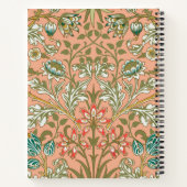 Carnet William Morris Hyacinth Flower Rose Art (Dos)