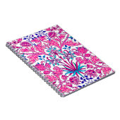 Carnet William Morris Hyacinth Imprimer, rose Fuchsia (Côté Droit)