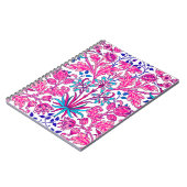 Carnet William Morris Hyacinth Imprimer, rose Fuchsia (Côté gauche)