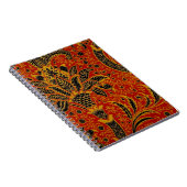 Carnet William Morris Inde Floral rouge (Côté Droit)