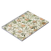 Carnet William Morris Jasmine Blossom Garden Design (Côté gauche)