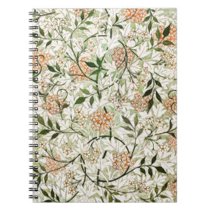 Carnet William Morris Jasmine Blossom Garden Design