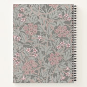Carnet William Morris Jasmine Motif de fleurs (Dos)