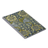Carnet William Morris Kennet Fond d'écran Floral Bleu (Côté Droit)