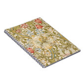 Carnet William Morris Lily Art Nouveau (Côté Droit)