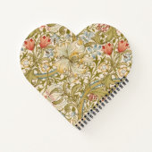 Carnet William Morris Lily Art Nouveau (Dos)