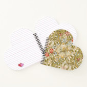 Carnet William Morris Lily Art Nouveau (Intérieur)