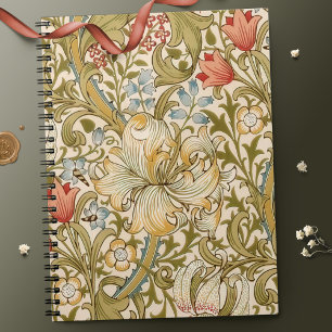 Carnet William Morris Lily Art Nouveau