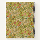 Carnet William Morris "Lily d'Or" 2 (Dos)