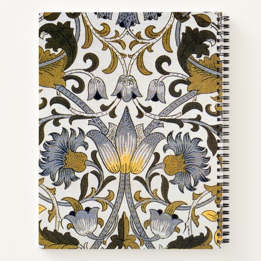 Carnet William Morris Lodden Fleur florale (Dos)