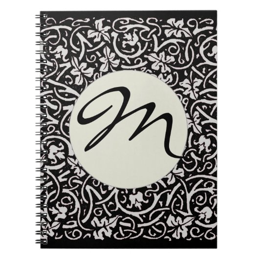 Carnet William Morris Motif de la feuille de vigne (Devant)