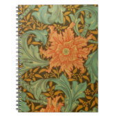 Carnet William Morris Motif monumental Art nouveau (Devant)