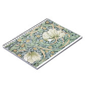 Carnet William Morris Pimpernel Fond d'écran floral (Côté gauche)