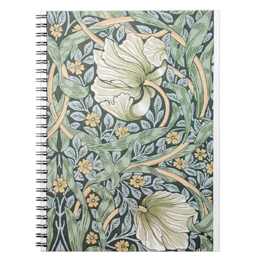 Carnet William Morris Pimpernel Fond d'écran floral (Devant)