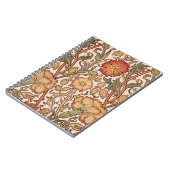 Carnet William Morris Rose Flower Fond d'écran Motif (Côté gauche)