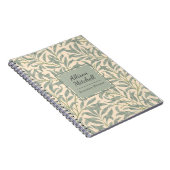 Carnet William Morris Saule Élégante Botanique (Côté Droit)