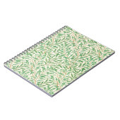 Carnet William Morris. Saumon. Verdure vintage (Côté gauche)