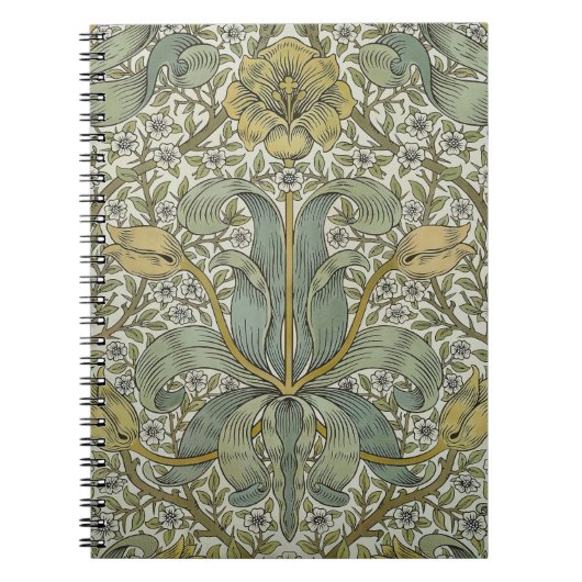 Carnet William Morris Spring Motif classique épais (Devant)
