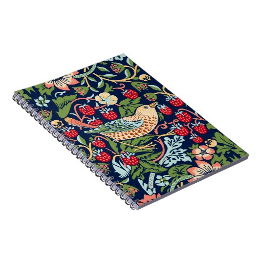 Carnet William Morris Strawberry Thief (Côté Droit)