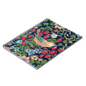 Carnet William Morris Strawberry Thief (Côté gauche)