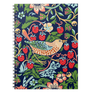 Carnet William Morris Strawberry Thief