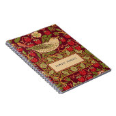 Carnet William Morris Strawberry Thief (Côté Droit)